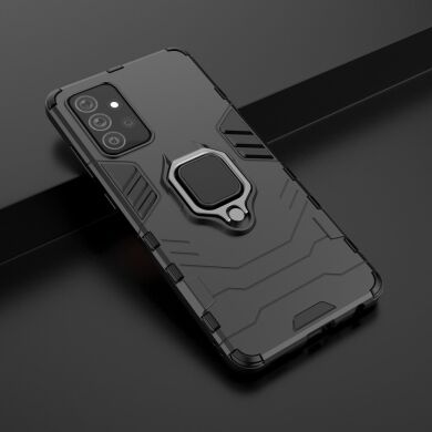 Защитный чехол Deexe Hybrid Case для Samsung Galaxy A72 (А725) - Black