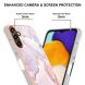 Защитный чехол Deexe Marble Style для Samsung Galaxy A04s (A047) / A13 5G (A136) - White. Фото 4 из 4