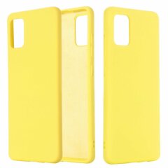 Защитный чехол Deexe Silicone Case для Samsung Galaxy S10 Lite (G770) - Yellow