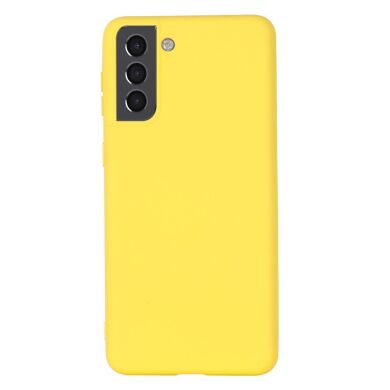 Защитный чехол Deexe Silicone Case для Samsung Galaxy S22 Plus - Yellow