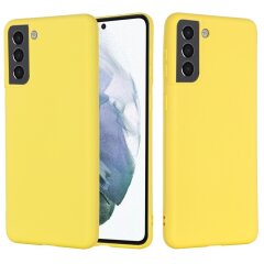 Захисний чохол Deexe Silicone Case для Samsung Galaxy S22 Plus - Yellow