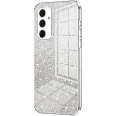 Защитный чехол Deexe Sparkles Cover для Samsung Galaxy A54 (A546) - Transparent