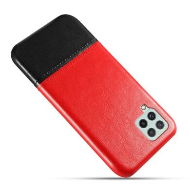 Защитный чехол KSQ Dual Color для Samsung Galaxy A22 (A225) - Red / Black
