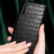 Защитный чехол SULADA Crocodile Style для Samsung Galaxy S22 - Black. Фото 5 из 7