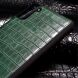 Защитный чехол SULADA Crocodile Style для Samsung Galaxy S22 - Green. Фото 4 из 7