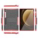 Защитный чехол UniCase Combo для Samsung Galaxy Tab S9 FE Plus (X610/616) - Red. Фото 9 из 9