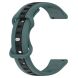 Ремешок Deexe Sport Strap для часов с шириной крепления 20мм - Black / Olive Green. Фото 3 из 5