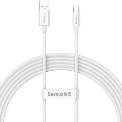 Кабель Baseus Superior Series USB to Type-C (100W, 2m) P10320102214-03 - White