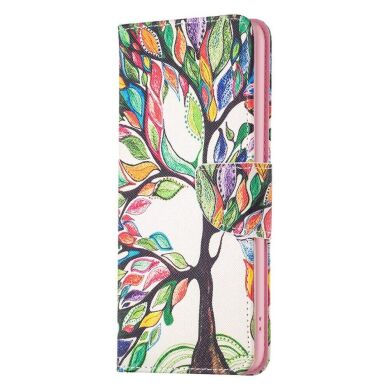 Чехол-книжка Deexe Color Wallet для Samsung Galaxy A34 (A346) - Life Tree