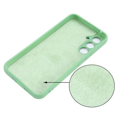 Защитный чехол Deexe Silicone Case для Samsung Galaxy A54 (A546) - Green