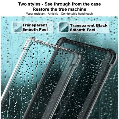 Защитный чехол IMAK Airbag MAX Case для Samsung Galaxy S24 - Transparent Black
