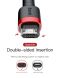 Кабель Baseus Cafule USB to MicroUSB (1.5A, 2m) CAMKLF-C91 - Black / Red. Фото 8 из 22