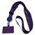 Ремешок для смартфона Deexe Neck Wrap - Dark Purple