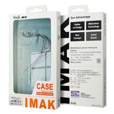 Защитный чехол IMAK Airbag MAX Case для Samsung Galaxy S24 - Transparent Black