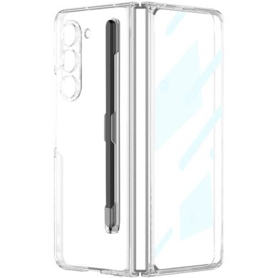 Защитный чехол GKK Fold Case Pen для Samsung Galaxy Fold 5 - Transparent