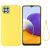 Защитный чехол Deexe Silicone Case для Samsung Galaxy A22 5G (A226) - Yellow