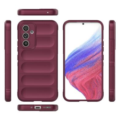 Защитный чехол Deexe Terra Case для Samsung Galaxy A54 (A546) - Wine Red