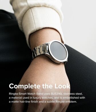 Ремешок Ringke Metal One Band для Samsung Galaxy Watch 4 / 5 (44mm) - Black