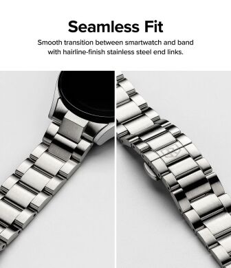 Ремешок Ringke Metal One Band для Samsung Galaxy Watch 4 / 5 (44mm) - Silver
