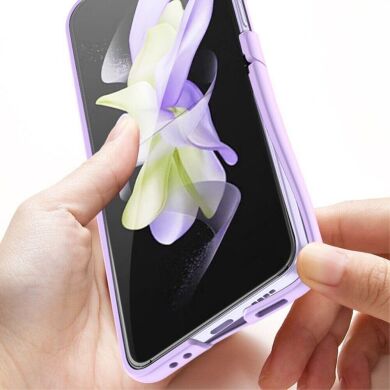 Защитный чехол GKK Silicone Case для Samsung Galaxy Flip 4 - Purple