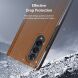 Защитный чехол DUX DUCIS Bril Series для Samsung Galaxy Fold 4 - Brown. Фото 10 из 12