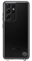 Захисний чохол Clear Protective Cover для Samsung Galaxy S21 Ultra (G998) EF-GG998CBEGRU - Black