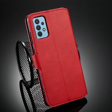 Чехол DG.MING Retro Style для Samsung Galaxy A32 (А325) - Red