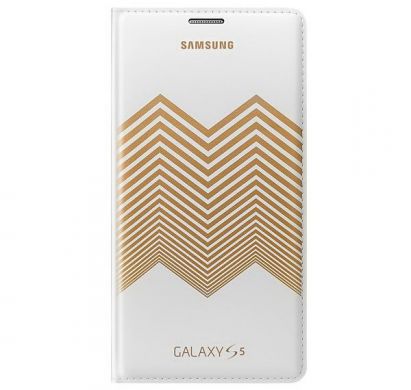Чехол Flip Wallet Craft Style для Samsung Galaxy S5 (G900) EF-WG900R - Colorful Stripes