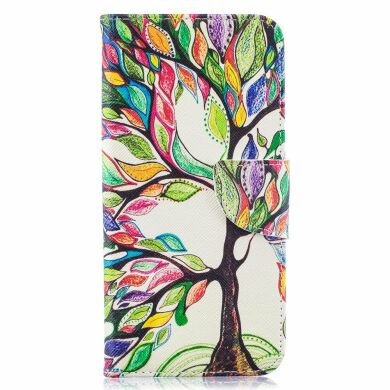 Чехол-книжка Deexe Color Wallet для Samsung Galaxy A50 (A505) / A30s (A307) / A50s (A507) - Colorized Tree