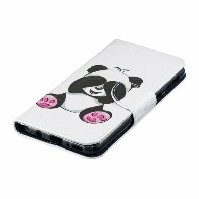 Чехол-книжка Deexe Color Wallet для Samsung Galaxy M20 (M205) - Cute Panda