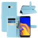 Чехол-книжка Deexe Wallet Style для Samsung Galaxy J4+ (J415) - Light Blue. Фото 1 из 6
