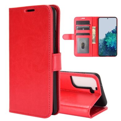 Чехол-книжка Deexe Wallet Style для Samsung Galaxy S21 Plus (G996) - Red