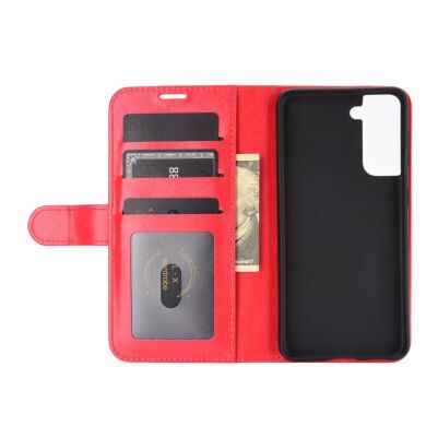 Чехол-книжка Deexe Wallet Style для Samsung Galaxy S21 Plus (G996) - Red
