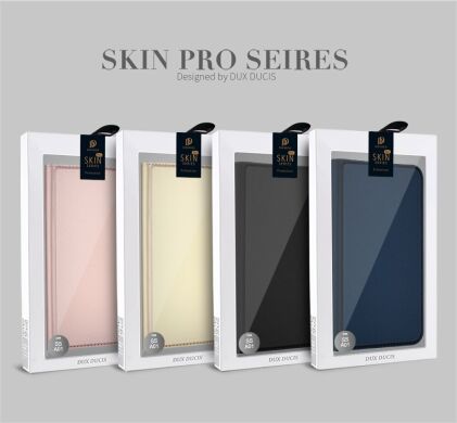 Чехол-книжка DUX DUCIS Skin Pro для Samsung Galaxy A01 (A015) - Rose Gold