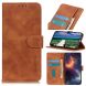 Чехол-книжка KHAZNEH Retro Wallet для Samsung Galaxy A03 (A035) - Brown. Фото 1 из 10