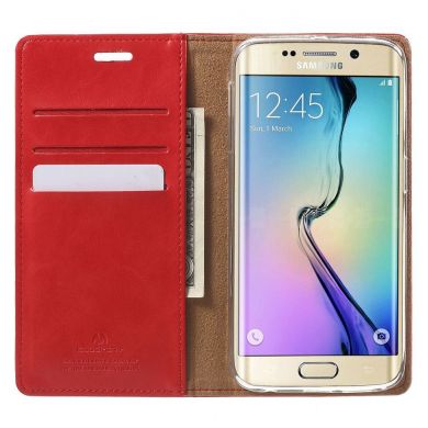 Чехол-книжка MERCURY Classic Flip для Samsung Galaxy S6 edge (G925)  - Red