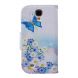 Чехол-книжка UniCase Life Style для Samsung Galaxy S4 (i9500) - Blue Butterfly. Фото 2 из 7