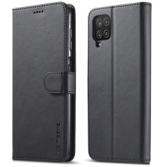 Чехол LC.IMEEKE Wallet Case для Samsung Galaxy A22 (A225) / M22 (M225) - Black