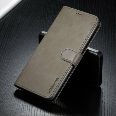 Чехол LC.IMEEKE Wallet Case для Samsung Galaxy A80 (A805) - Grey