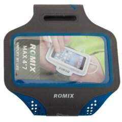 Чехол на руку ROMIX Slim Sports (Размер: M) - Blue