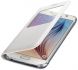Чехол S View Cover для Samsung S6 (G920) EF-CG920PBEGWW - White. Фото 4 из 9