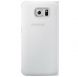 Чехол S View Cover для Samsung S6 (G920) EF-CG920PBEGWW - White. Фото 2 из 9