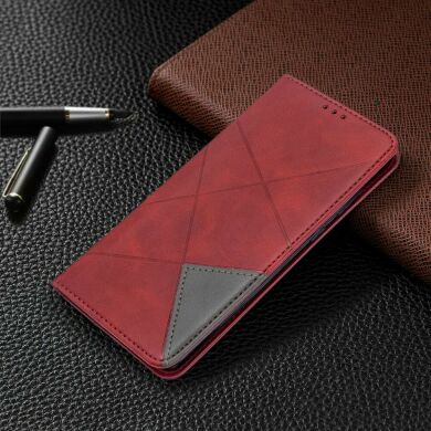Чехол UniCase Geometric Pattern для Samsung Galaxy S20 Plus (G985) - Red
