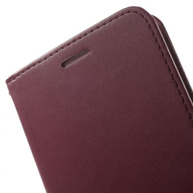Чехол ROAR KOREA Classic Leather для Samsung Galaxy J7 (J700) / J7 Neo (J701) - Wine Red