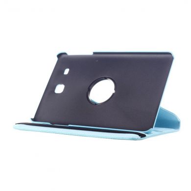 Вращающийся чехол Deexe Rotation для Samsung Galaxy Tab E 9.6 (T560/561) - Light Blue