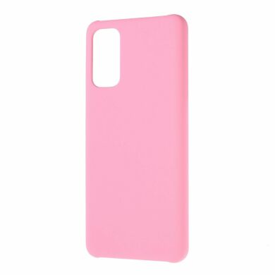 Пластиковый чехол Deexe Hard Shell для Samsung Galaxy S20 (G980) - Pink
