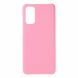 Пластиковый чехол Deexe Hard Shell для Samsung Galaxy S20 (G980) - Pink. Фото 1 из 5