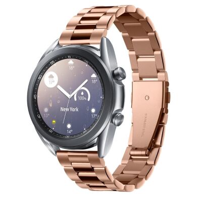 Ремешок Spigen (SGP) Modern Fit для Samsung Galaxy Watch 3 (41mm) / Watch 4 (40/44mm) / Watch 4 Classic (42/46mm) - Rose Gold