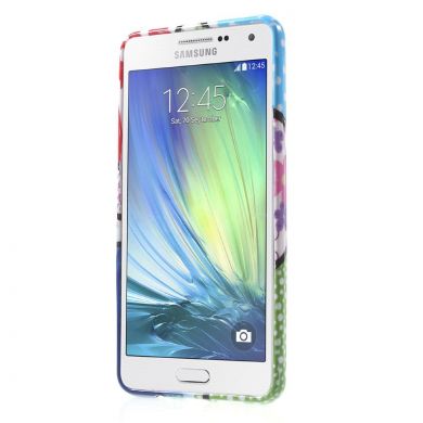Силиконовая накладка Deexe Life Style для Samsung Galaxy A5 2016 (A510) - Energetic Vivid