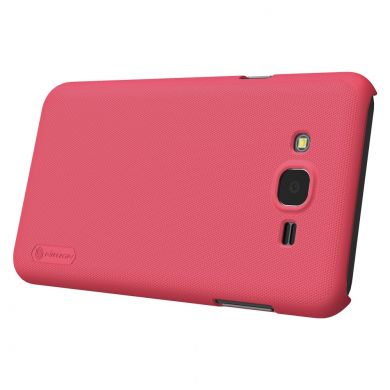 Пластиковый чехол NILLKIN Frosted Shield для Samsung Galaxy J7 (J700) / J7 Neo (J701) - Red